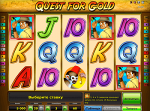 Quest For Gold на Maxslots